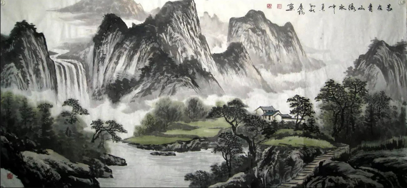 晨鹤作品