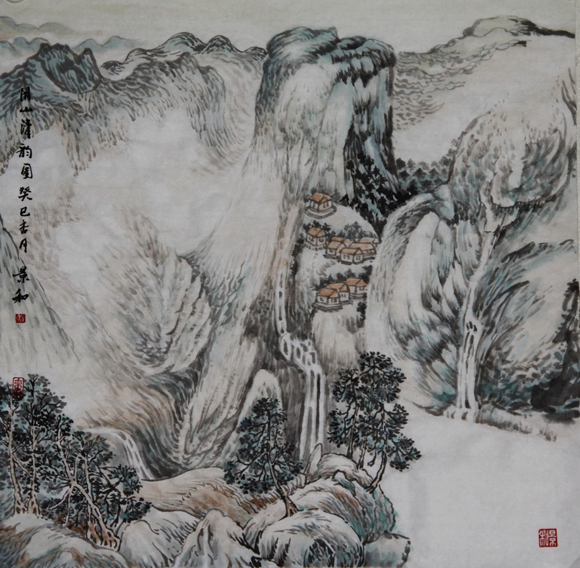 阴山清韵图