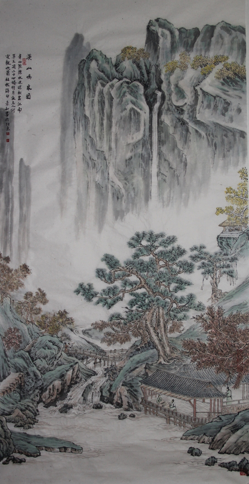 溪山鸣泉