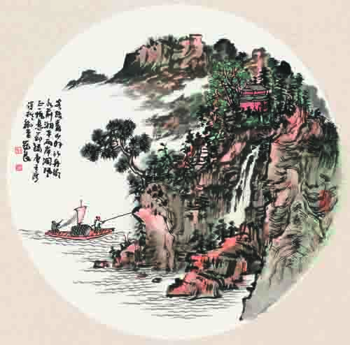 客路青山外