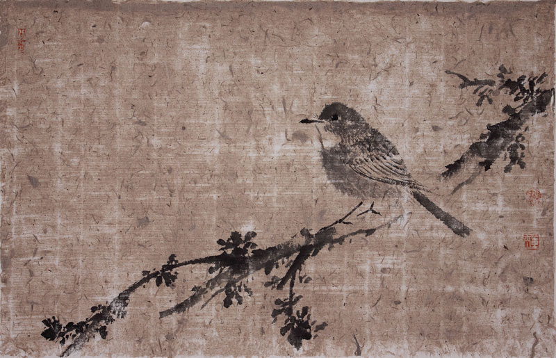《闲枝鸟迹》