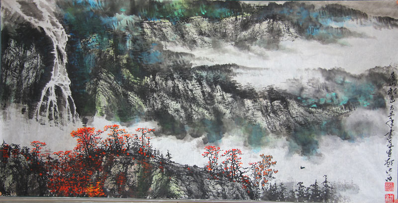 庐山秋色