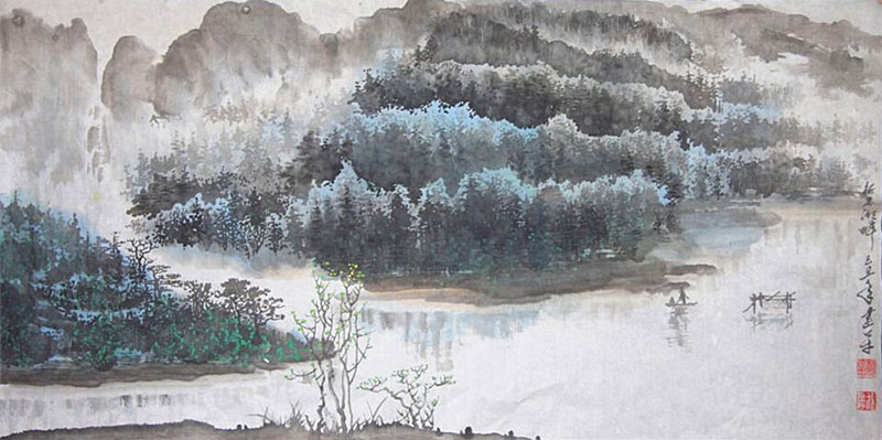 柘林湖畔