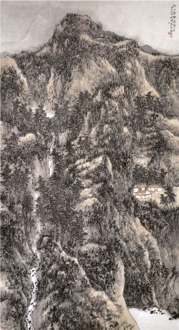 烟山云雾岭苍茫