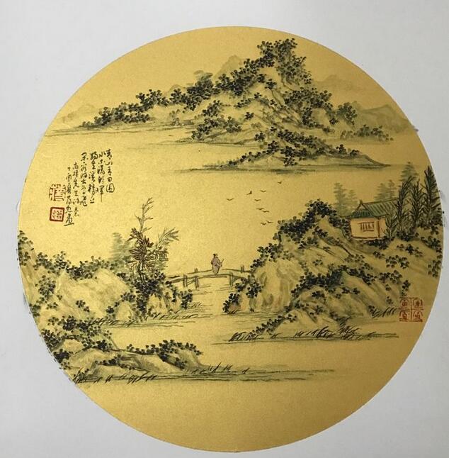杨翁诗意图