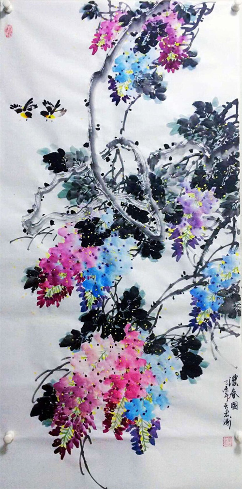 浓春图