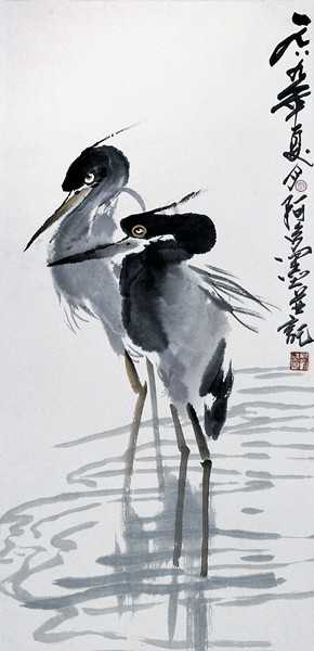 鹭影