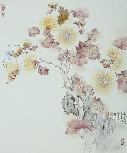 悠菊图
