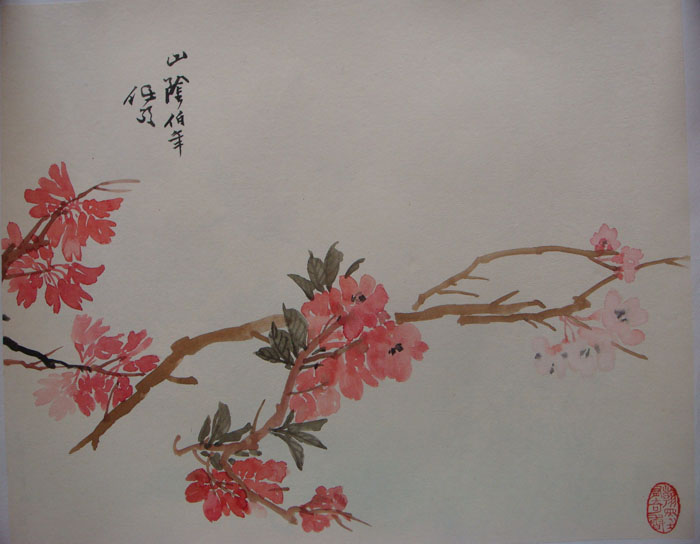 《仿任颐没骨册页》