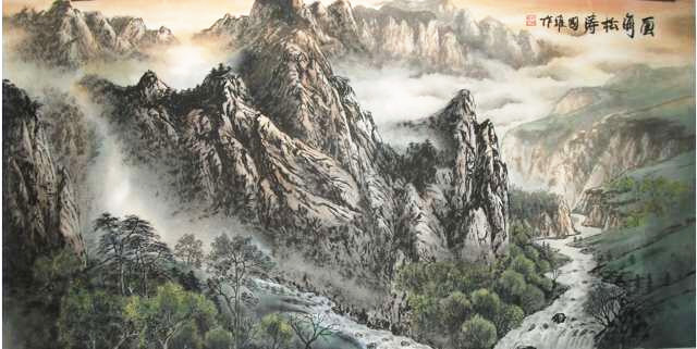 云海松涛图