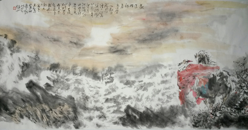 观沧海诗意