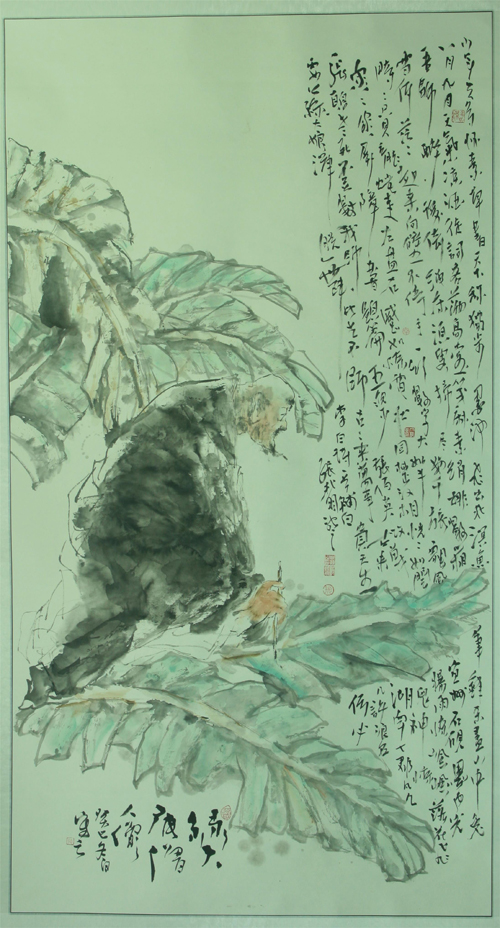 绿天庵僧人