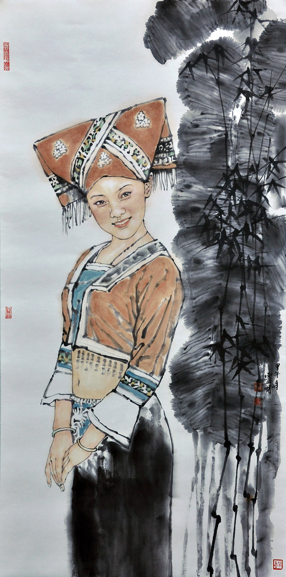 卢明作品