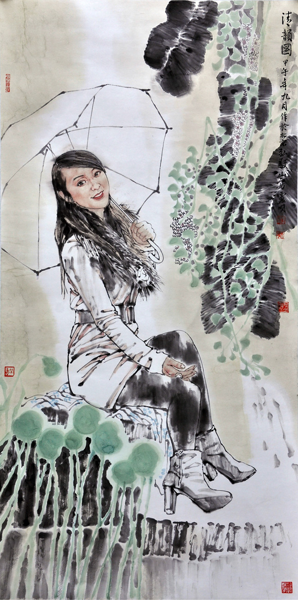 卢明作品
