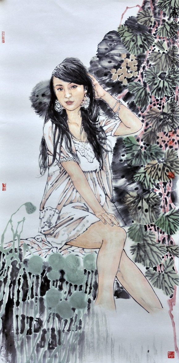 卢明作品