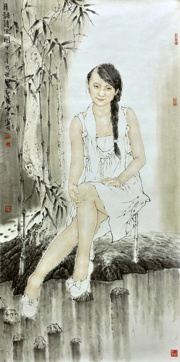 卢明作品