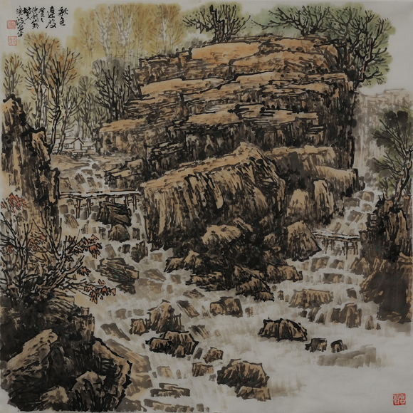 </span>秋色连波