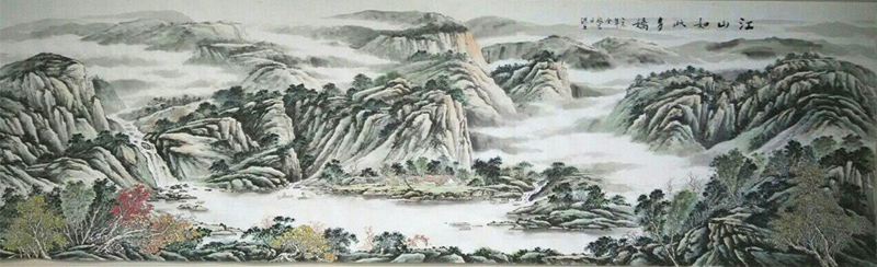 江山如此多娇